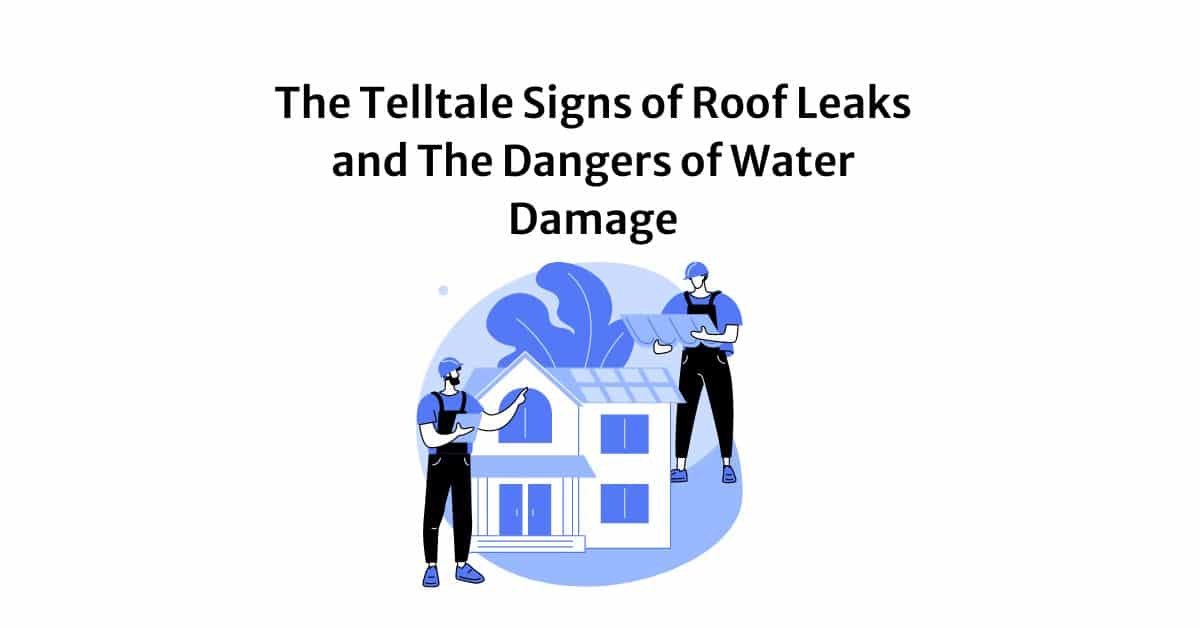 The Telltale Signs of Roof Leaks and The Dangers of Water Damage