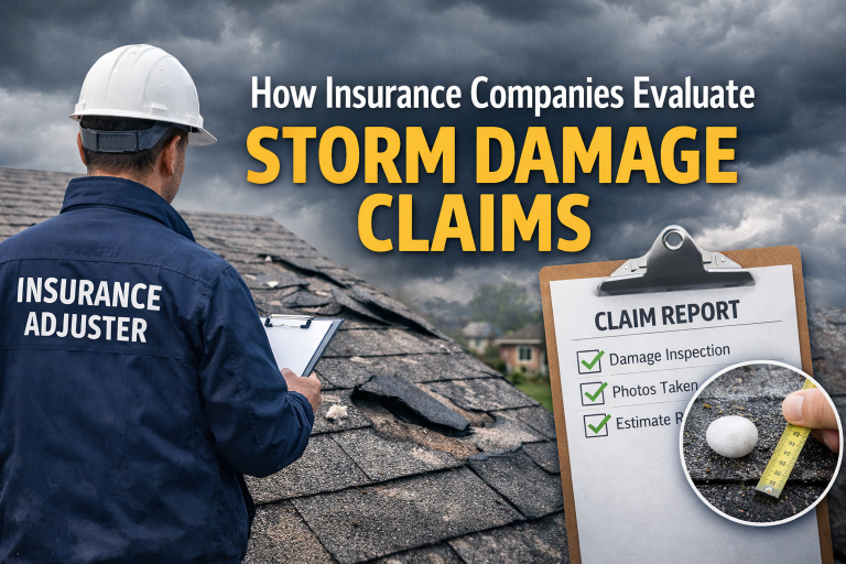 How Insurance Companies Evaluate Storm Damage Claims