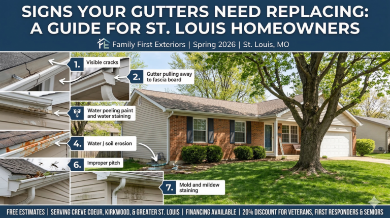Signs Your Gutters Need Replacing: A Guide for St. Louis Homeowners
