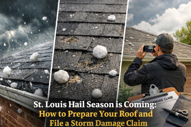 St. Louis Hail Season Is Coming: How to Prepare Your Roof and File a Storm Damage Claim