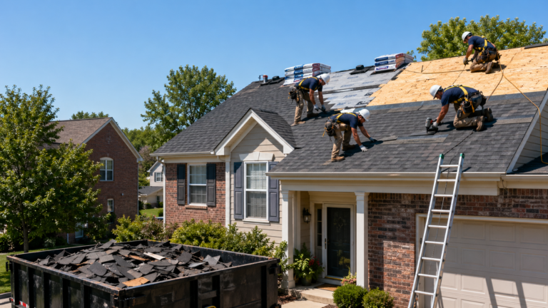 How Long Does a Roof Replacement Take in St. Louis?