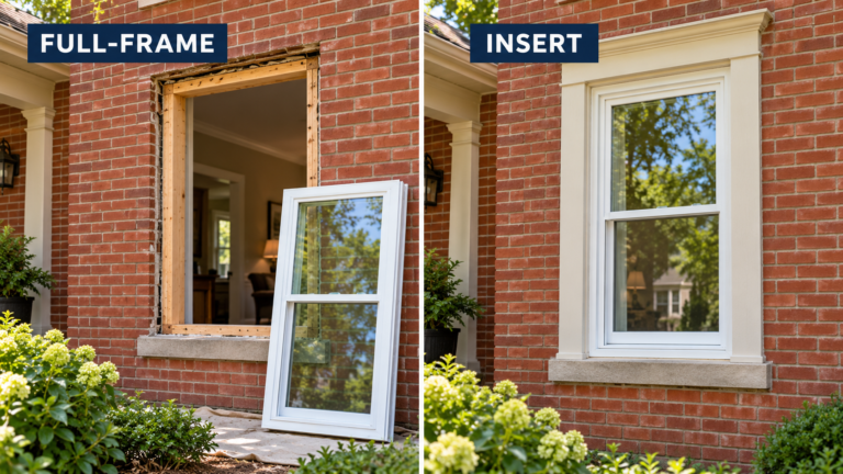 Full-Frame vs. Insert Replacement Windows: What St. Louis Homeowners Are Actually Paying For